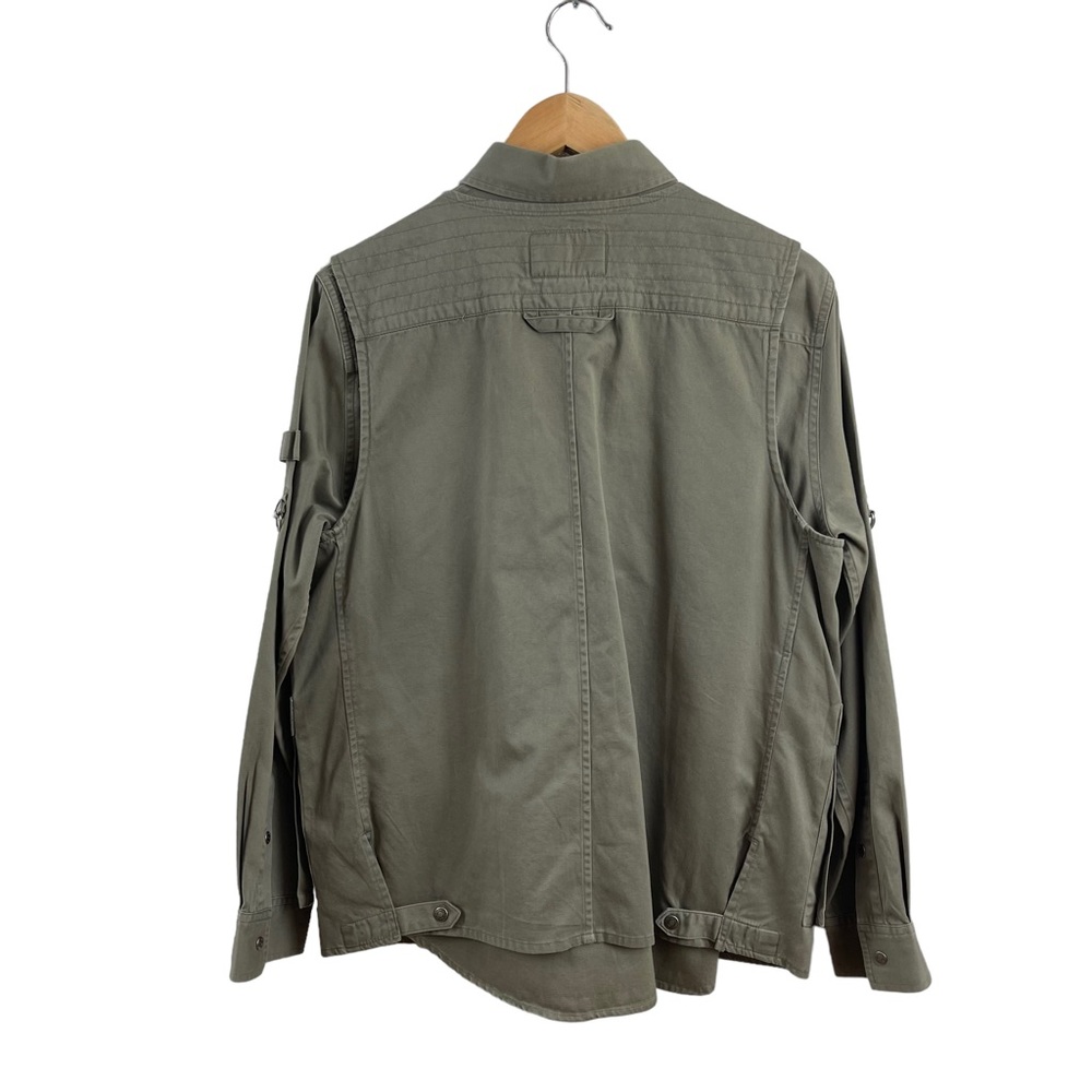 Lauren Ralph Lauren 2 Piece Cotton Utility Jacket Size Medium - Picture 4 of 17